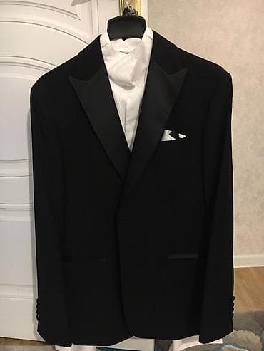 Kostyum, Demisezon, 6XL, rəng - Qara