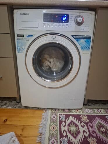 paltar yuyan mawln: Paltaryuyan maşın Samsung, 5 kq, Avtomat, Qurutmasız — 2