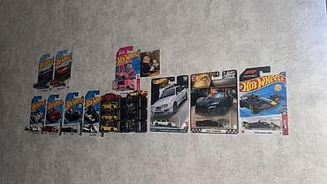 Hot Wheels və digər die-cast kolleksiya maşınları dəsti - Brend