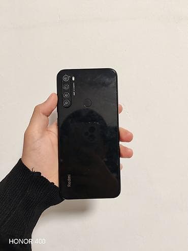 redmi not4: Redmi Note 8, 64 GB, rəng - Qara, Barmaq izi — 1