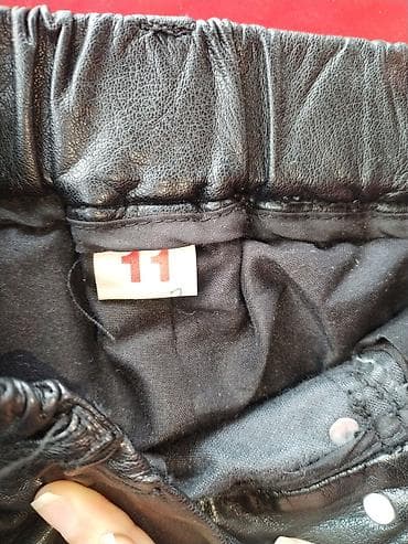 derin dondrcu: Uşaq dəri effektli şort - Rəng: qara - Material: dəri effekti verən — 1