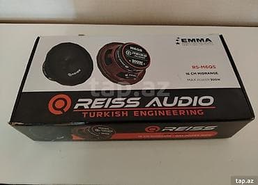 Компьютеры, ноутбуки и планшеты: REISS Audio RS-M6QS midrange akustik dinamiklər - Ölçü: 16 sm (6.5") — 1