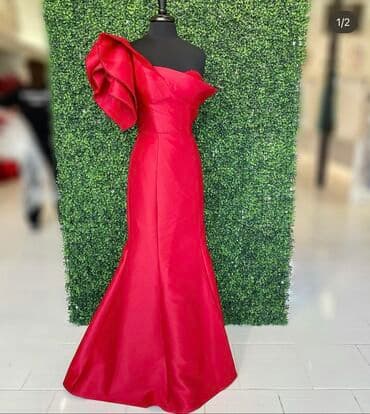 rus papağı: Ziyafət donu, Maksi, Alexander McQueen, S — 2