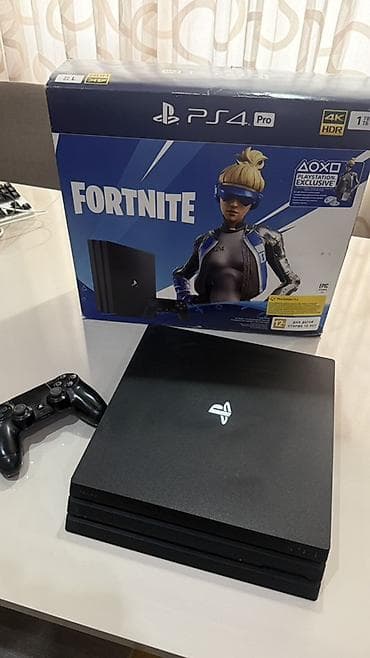 playsta: PlayStation 4 Pro – Fortnite Bundle - Model: PS4 Pro - Yaddaş: 1 TB - — 1