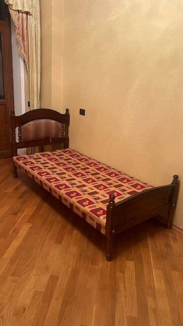 carpayı tək: Təknəfərlik çarpayı, Bazasız, Matras ilə, Siyirməsiz — 1