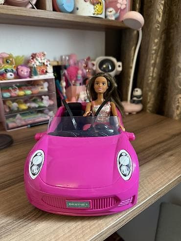 qiz ucun oyuncaqlar: Barbıe maşın — 3