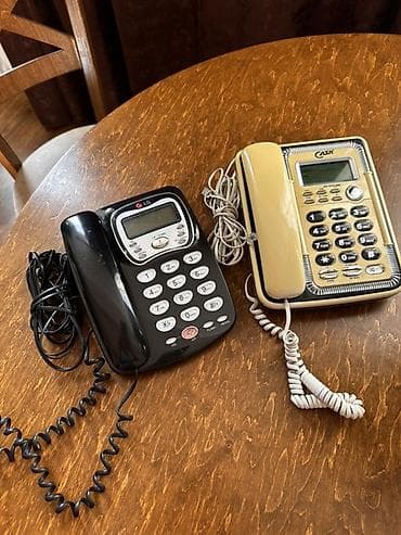 printer hp 515: Masaüstü simli telefonlar dəsti – 2 ədəd 1) LG masaüstü telefon — 3