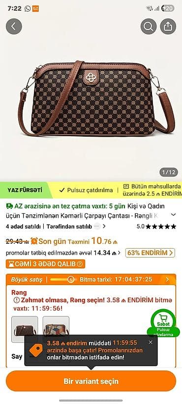 pul qabi kisi ucun: 10azn alınıb 5azn satılır, yenidir isdifadə olunmayib — 2