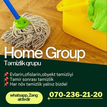 Təlim, kurslar: Təmizlik | Mənzillər | Ümumi təmizlik — 1