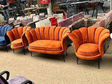 Divan və kreslo dəstləri: Yeni, Divan, 2 kreslo, Bazasız, Açılmayan — 7