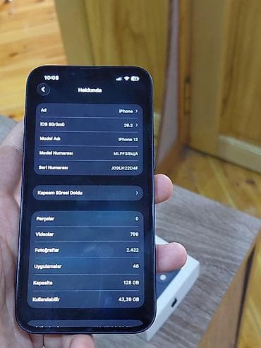 samsung a10 telefon: IPhone 13, 128 GB, Mavi, Simsiz şarj — 2