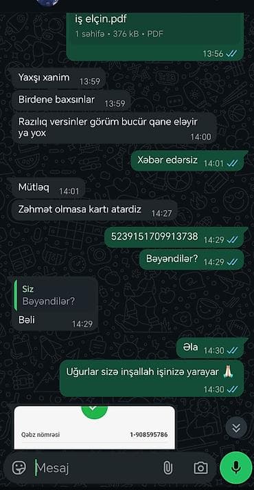 Reklam, çap: 📌 İş tapmaq istəyənlərin diqqətinə! Sizi digərlərindən fərqləndirən — 9