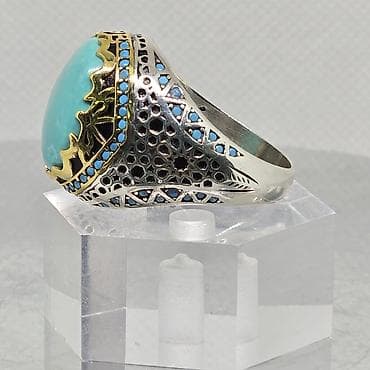 Кольцо, Серебро, Бирюза at lalafo.az Кольцо, Серебро, Бирюза