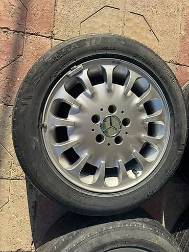 w210 diskler: İşlənmiş Disk təkər Mercedes-Benz 215 / 55 / R 16, 5 Boltlu — 2