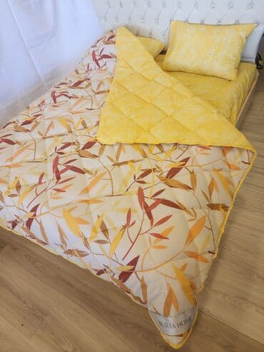 boyun yastigi: Bursa home yorğan dəsti Dəstə daxildir iki nəfərlik yorğan, iki — 4