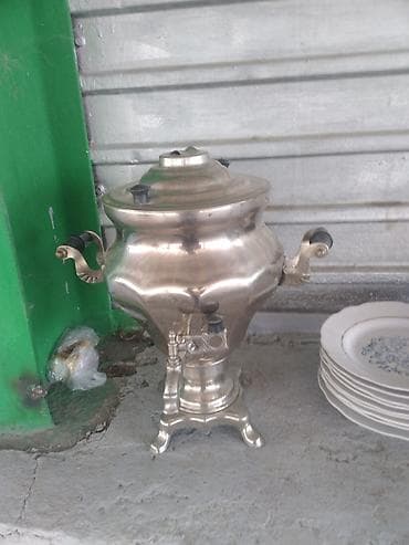 samovar alisi: Metall samovar - Material: cilalanmış metal (paslanmayan polad və ya — 1
