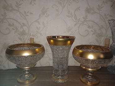 Sonne Crystal (Slovakiya) lüks kristal dəst - Brend: SONNE Crystal