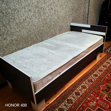 saloglu tek carpayi: Təknəfərlik çarpayı, Bazasız, Matras ilə, Siyirməsiz — 1