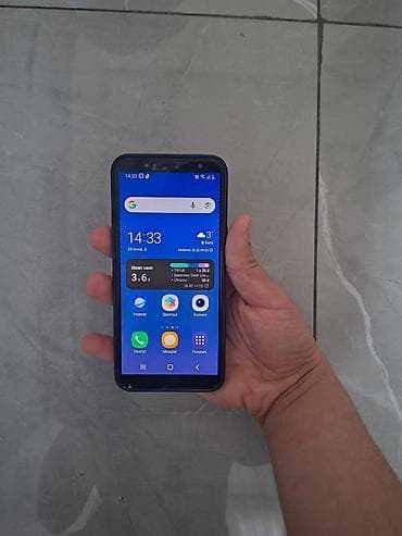 Samsung Galaxy J6, 32 GB, rəng - Qara, Sensor, Barmaq izi, Face ID — 3
