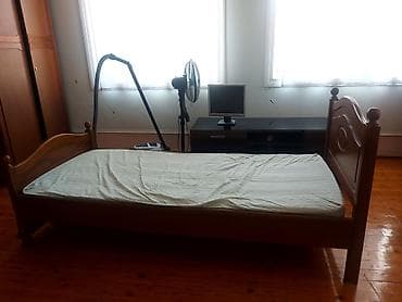Təknəfərlik çarpayı, Bazasız, Matras ilə, Siyirməsiz