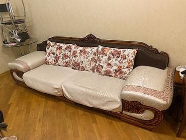 Мебель на заказ: Диван, Б/у, Нераскладной, Ткань — 2