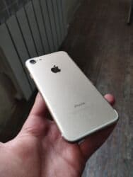 iphone 7 s 128gb: IPhone 7, 128 GB, Matte Gold, Barmaq izi — 1