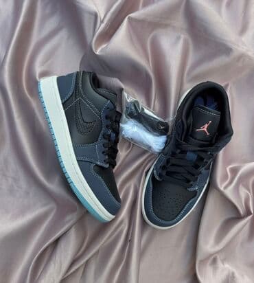 черные мужские мокасины: Məhsul: Nike Air Jordan Low idman ayaqqabısı - Rəng palitrası: tünd — 2