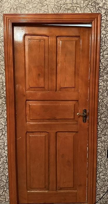 Dekorativ divar panelləri: Taxta otaq qapısı (3 qapı birlikdə satılır) Real alıcıya endirim — 1