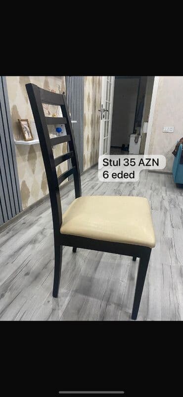 stol acilan: Stol və stul Qiymetde razılaşma ola bilər Stol yenidir 1 il deyil — 1