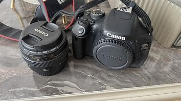 600d canon: Satılır: Canon EOS 600D + Canon 50mm f/1.4 Canon EOS 600D fotoaparat — 6