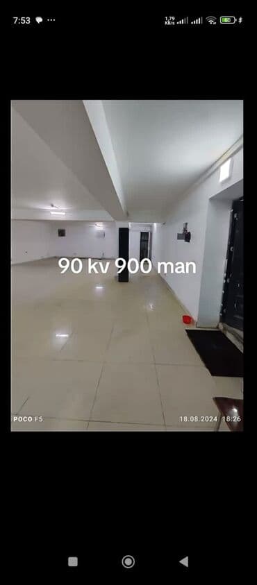 Дачи: İcarəyə obyekt – 90 kv.m - Müasir fasadlı bina daxilində yerləşən — 2