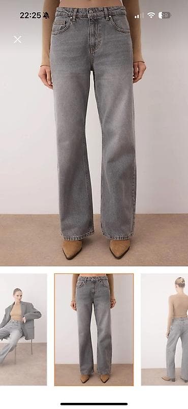 cins yubka: Cinslər, Trendyolmilla, M, rəng - Boz — 3