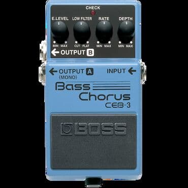 klarnet satışı: Boss CEB-3 Bass Chorus Pedalı Bas Effekt Pedalı Bass gitara ifaçıları — 1