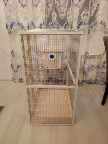 xamyak qəfəs: Papuqay,dovşan,hamster,şinşila,bildirçin,cücə,xamyak,pişik,quş,tısbağa — 4