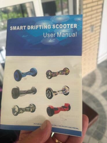 гироскутеры 10 дюймов: Məhsul: Smart Drifting Scooter (hoverboard) Xüsusiyyətlər: - 2 ədəd — 4