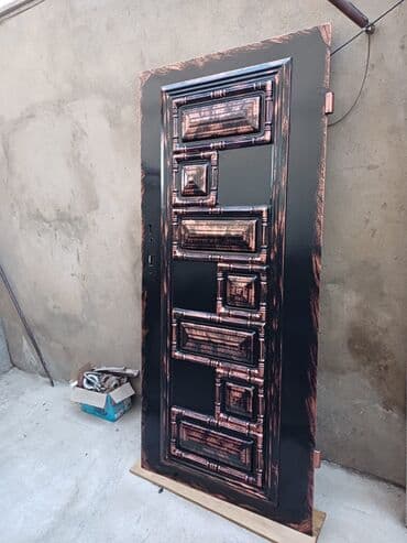 Фурнитура и комплектующие: Dəmir qapı satılır qalın dəmirdəndi — 1