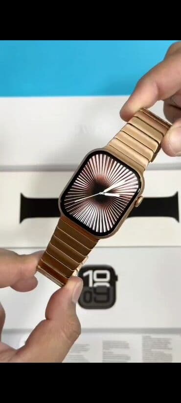 apple watch ultra super copy: Smart saat, Apple, Sensor ekran, rəng - Qızılı — 2