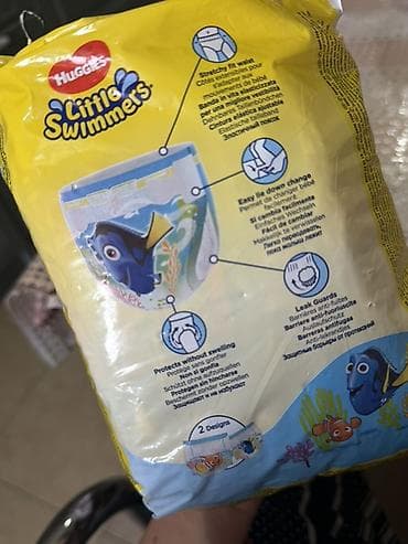 yun corablar: Huggies Little Swimmers – uşaq üçün üzgüçülük bezləri - Model: Little — 2