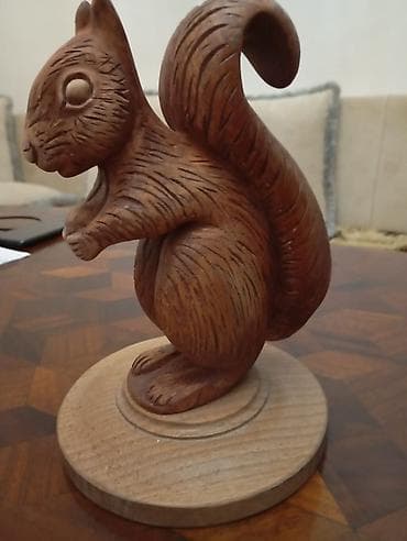 Vazalar: Fiqur, Taxta, rəng - Qəhvəyi — 3