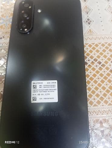 Samsung Galaxy A17, 256 ГБ, цвет - Черный, Две SIM карты — 1