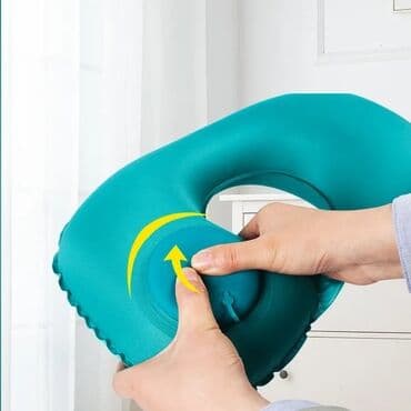 выкройка подушки для беременных: Boyun Yastığı Səyahət yastıqı Hava ilə üzərindən şişirmə nasosu ilə — 2