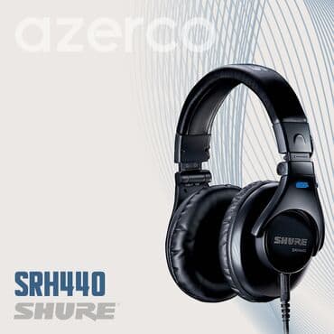 qulaqlıqlar: Yeni Simli Qulaqcıqlar, Shure, rəng - Qara — 2