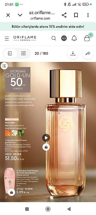 Bədənə qulluq: Oriflame Sweden qadın ətirləri – 50 ml flakonlar 1) Eclat — 4