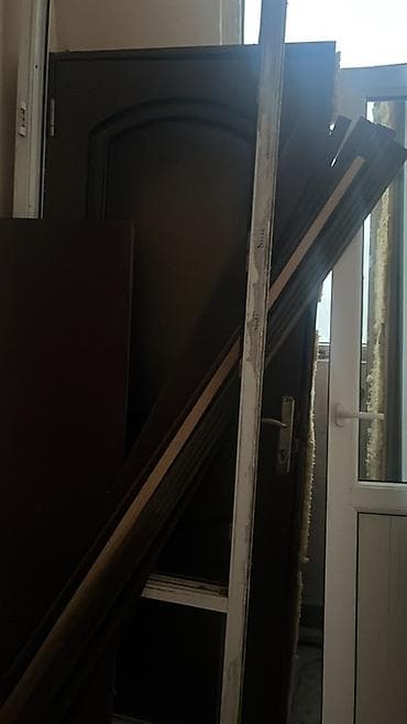 iwlenmiw qaplar: Qonaq otağı üçün İşlənmiş Otaq qapısı 90x210 sm Zamok ilə, Zəmanətsiz, Pulsuz quraşdırma, Ünvandan götürmə — 4