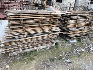 işlenmiş taxtlar: Böyük yeşik və işlənmiş taxta satılır.

Продаются б/у ящики,доски — 3