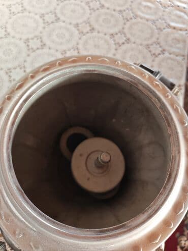 Elektrik samovar - Material: cilalı metal korpus, klassik rus — 4