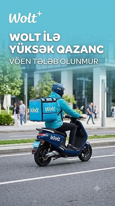 Əməkdaş axtarışı (vakansiyalar): Sürücü-kuryer tələb olunur, Şəxsi nəqliyyat vasitəsi ilə — 1