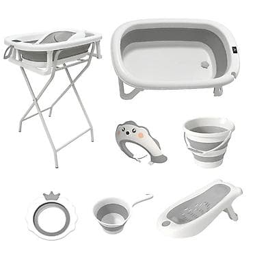 yaz basanoşkalar: 🛁👶 **7-i 1-də Qatlanan Körpə Vanna Dəsti – Rahat və Təhlükəsiz — 3