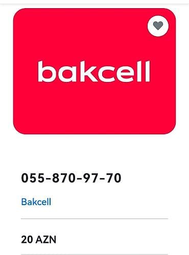 azercell nomreler satilir: Açıqlama: Xəzər Telecom mağazasında Bakcell Nar Azercell 055, 099 — 4