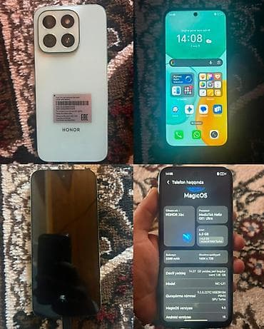 Honor X6c, 128 GB, rəng - Ağ